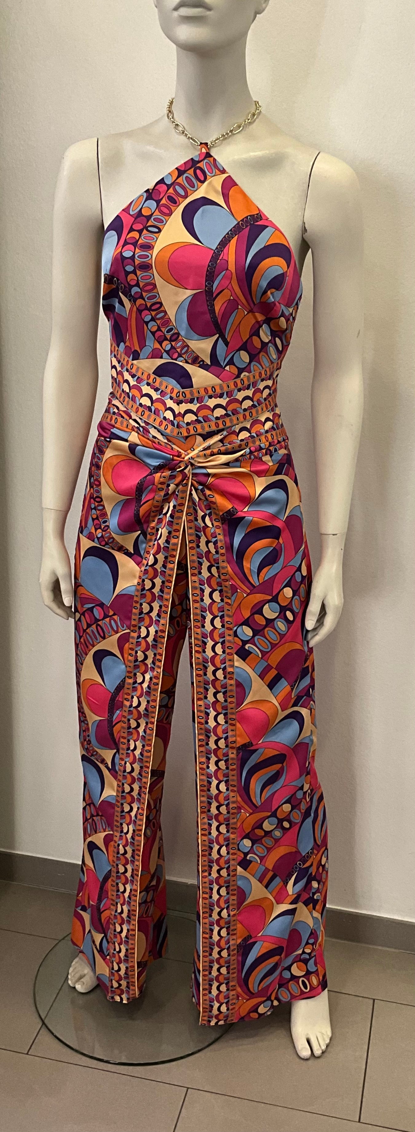 Marciano Hose Wickeloptik allover Print