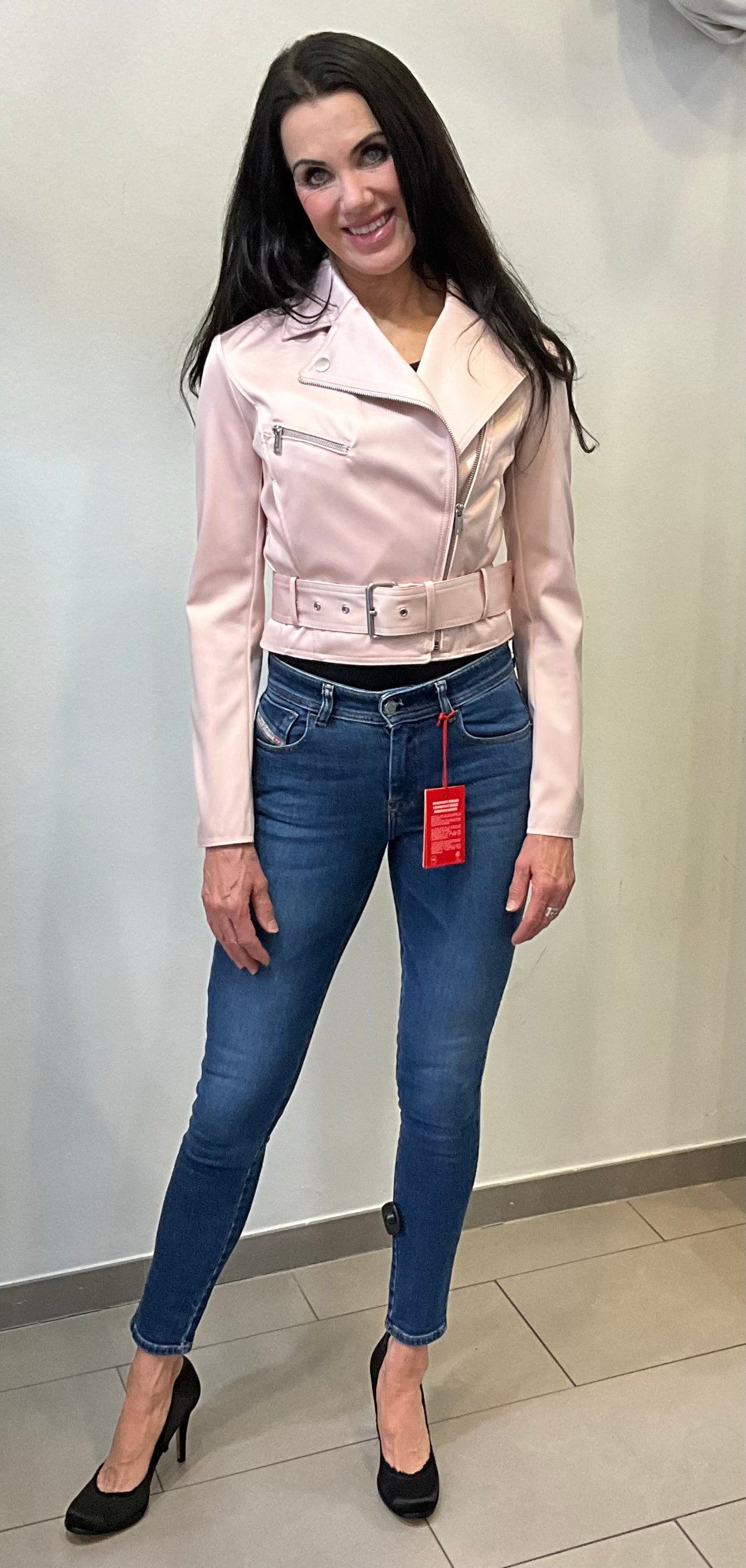 Guess Blouson leichte Jacke rosa