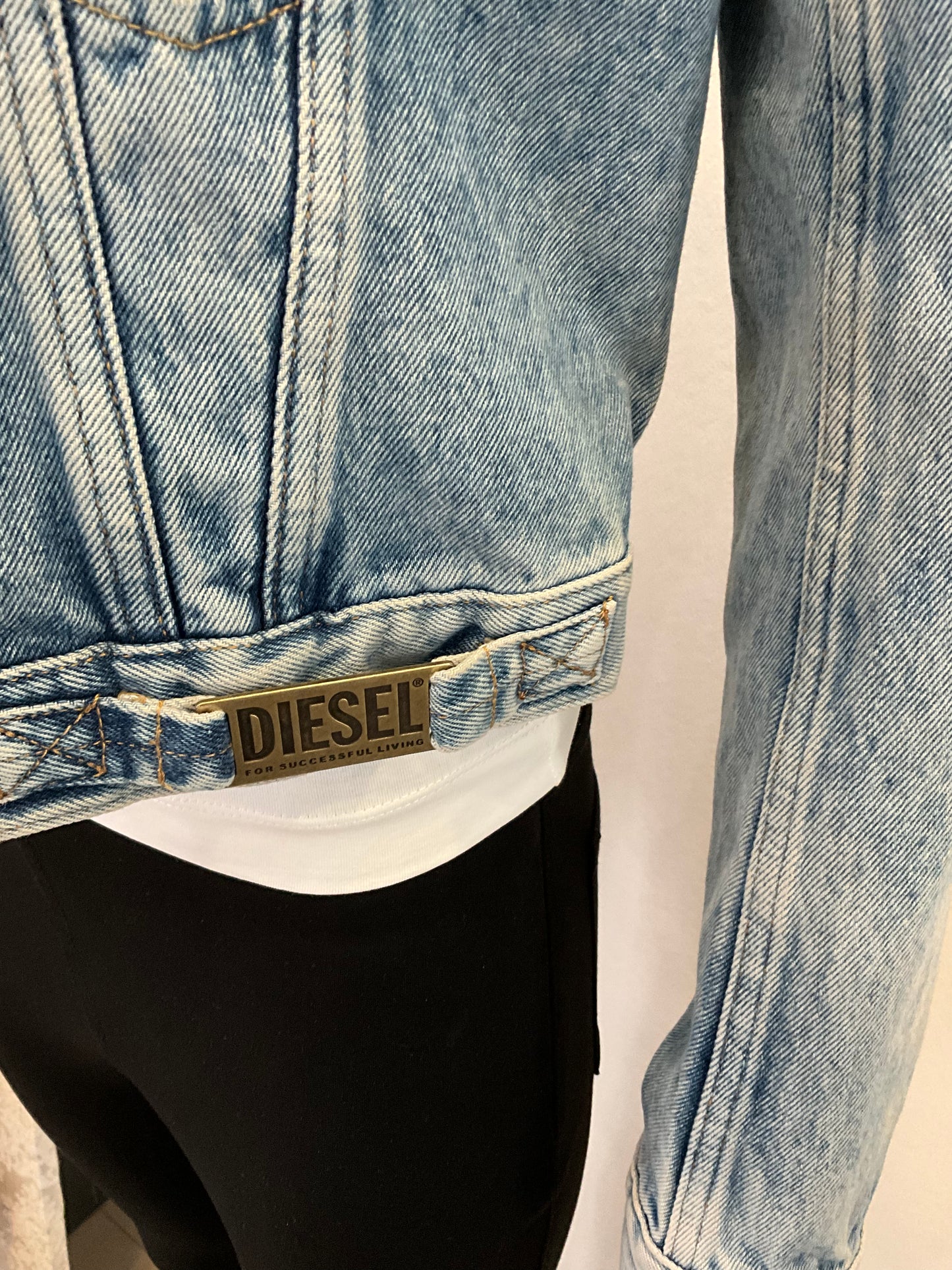 Jeansjacke Diesel blau