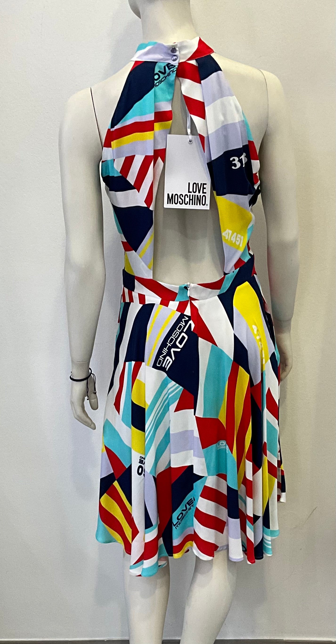 Moschino Sommerkleid bunt