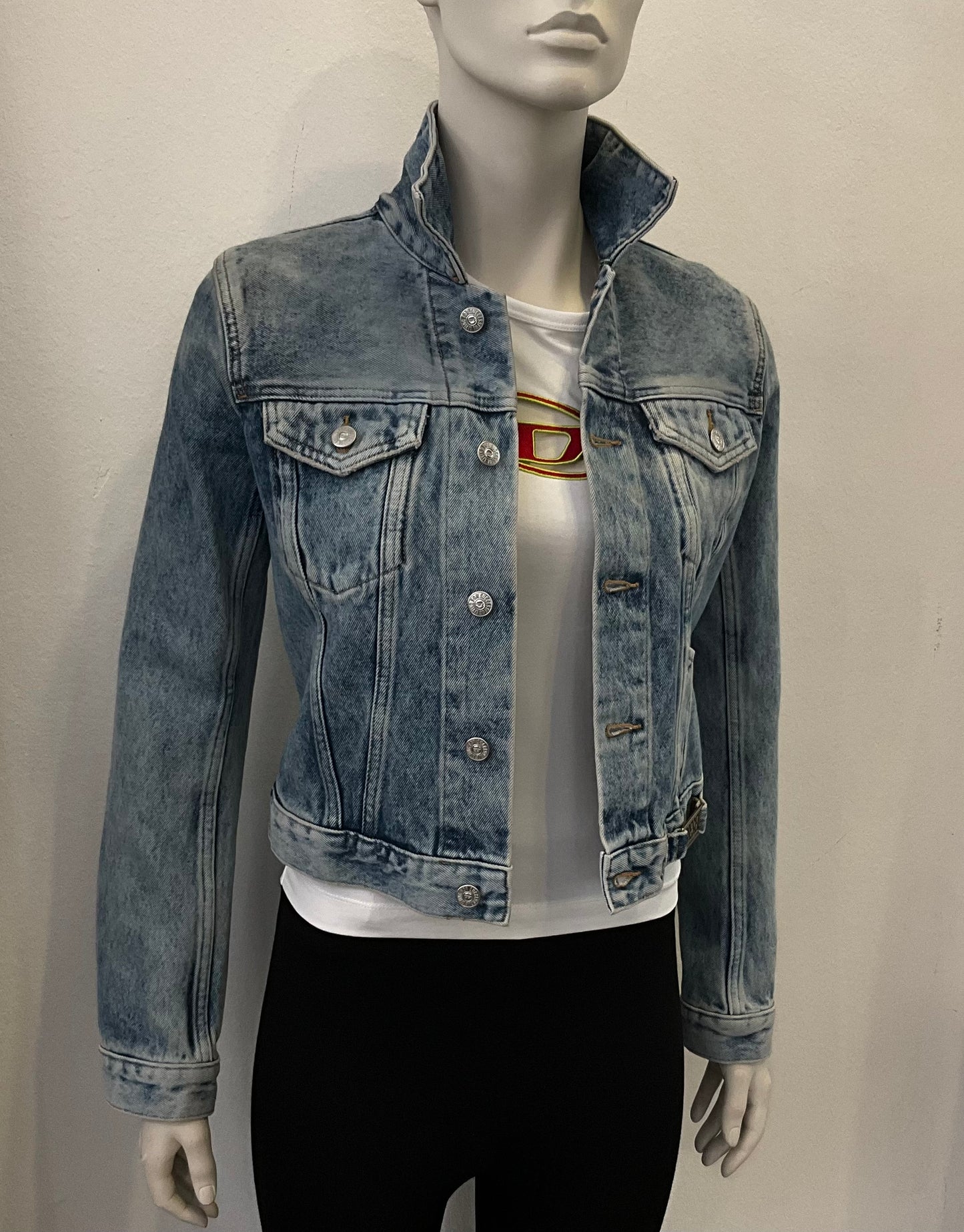 Jeansjacke Diesel blau