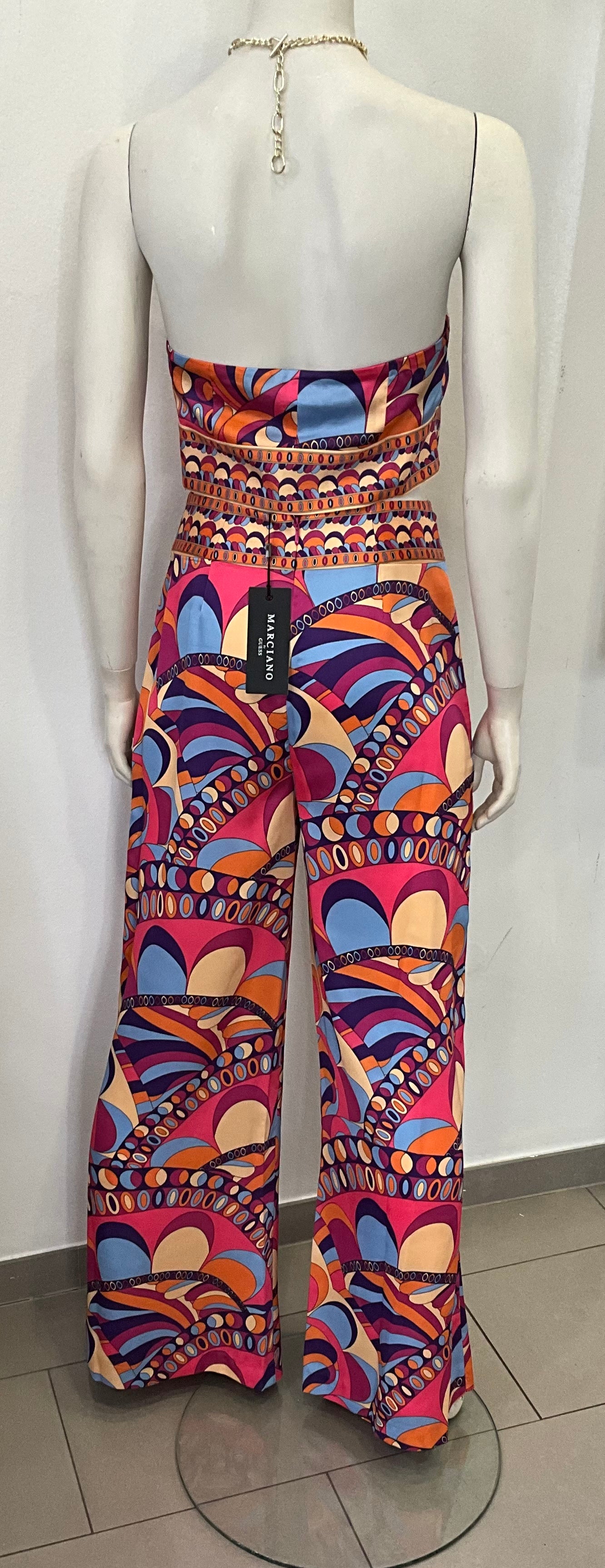 Marciano Hose Wickeloptik allover Print