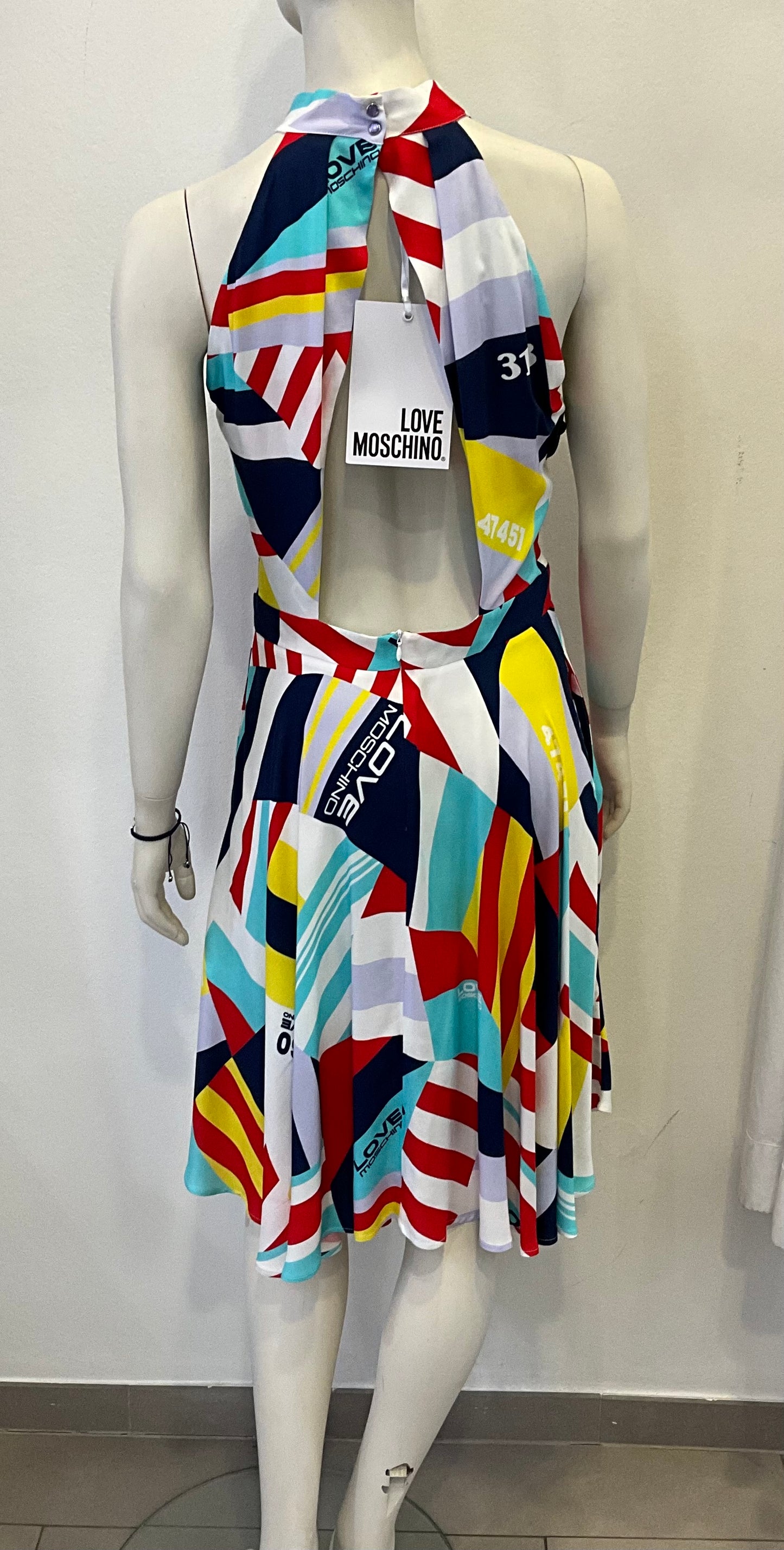 Moschino Sommerkleid bunt