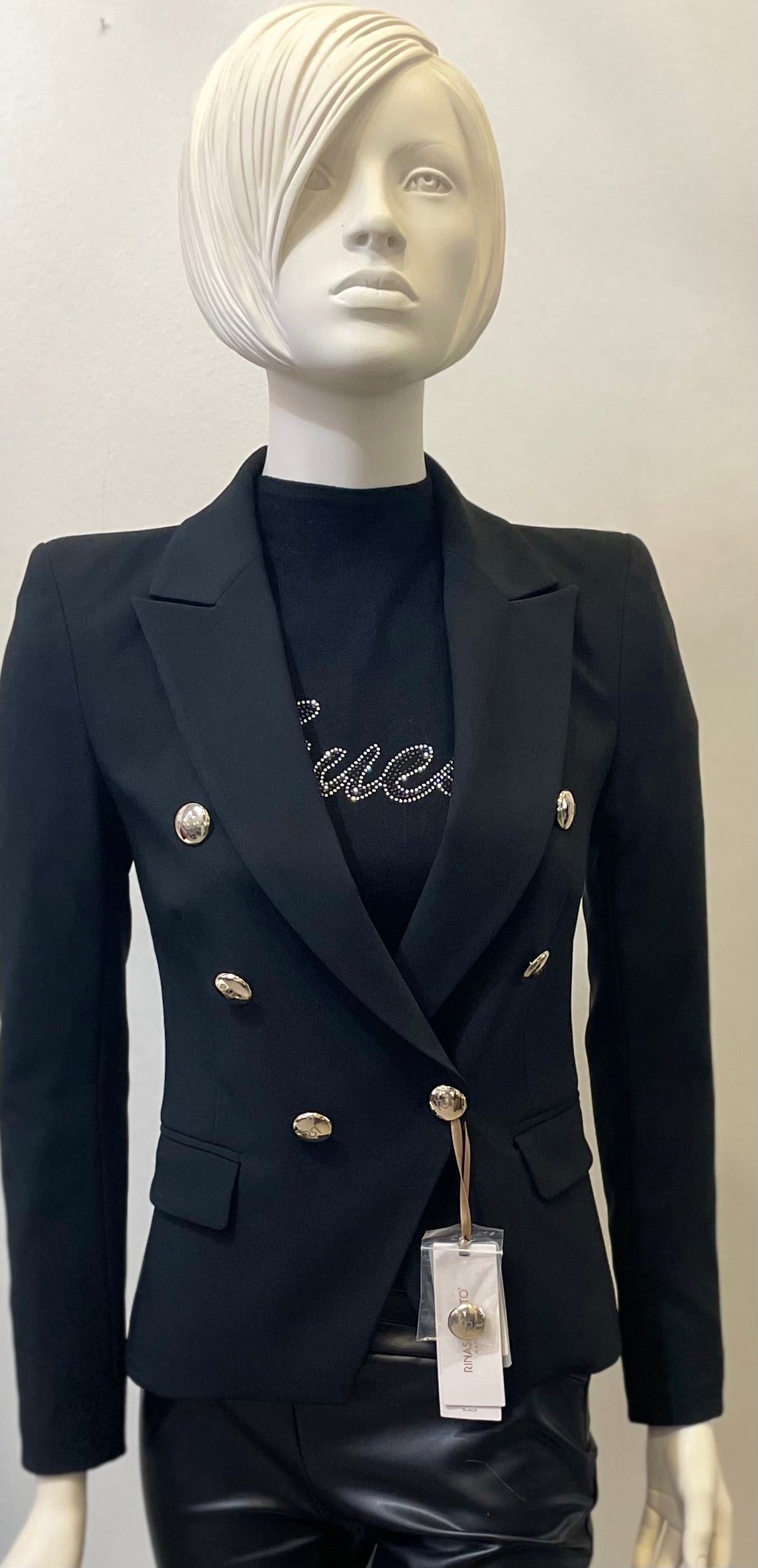 Rinascimento Blazer zeitlos edel elegant mit Knöpfen