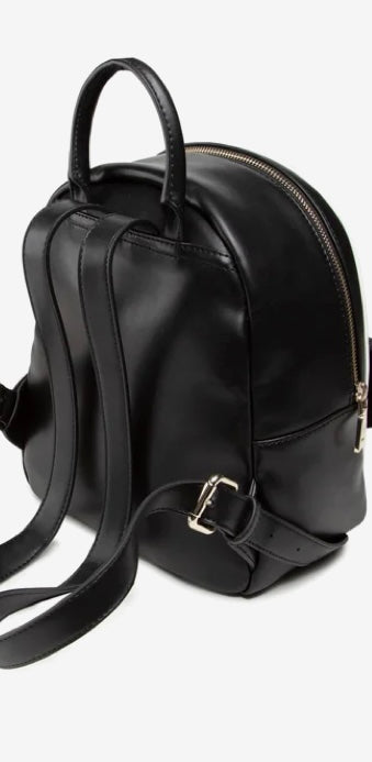 LOVE Moschino Rucksack schwarz weiß