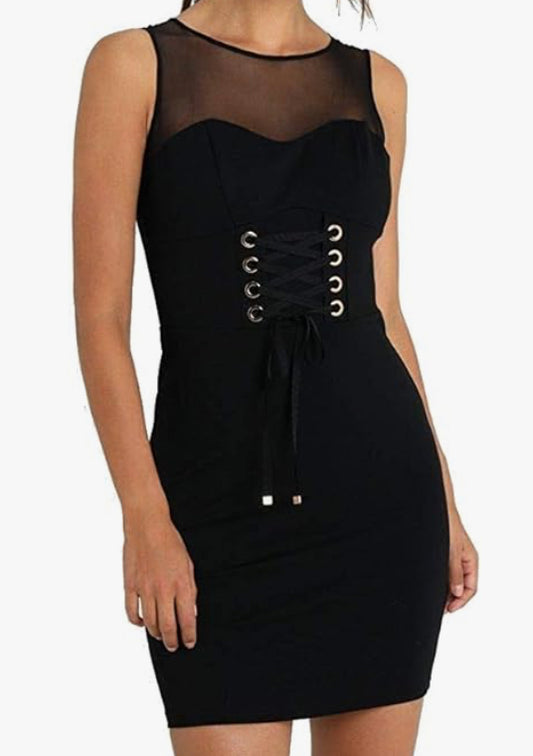 Guess Kleid kurz schwarz