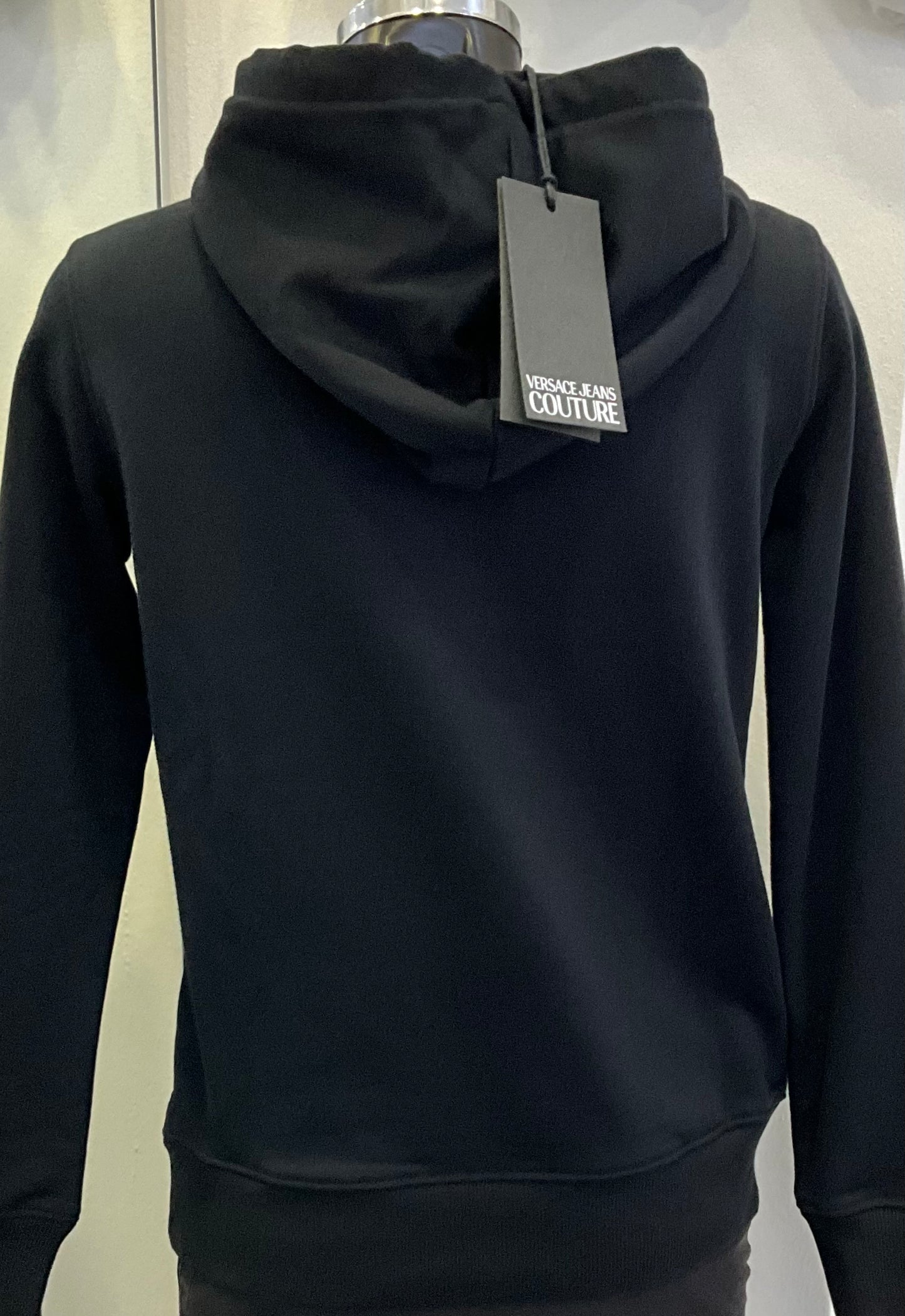 Versace Jeans COUTURE Sweatshirt schwarz mit Druck vorne