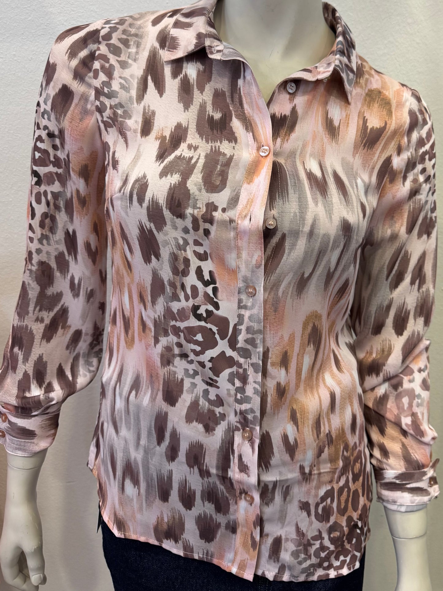 Guess Bluse Leo Rose