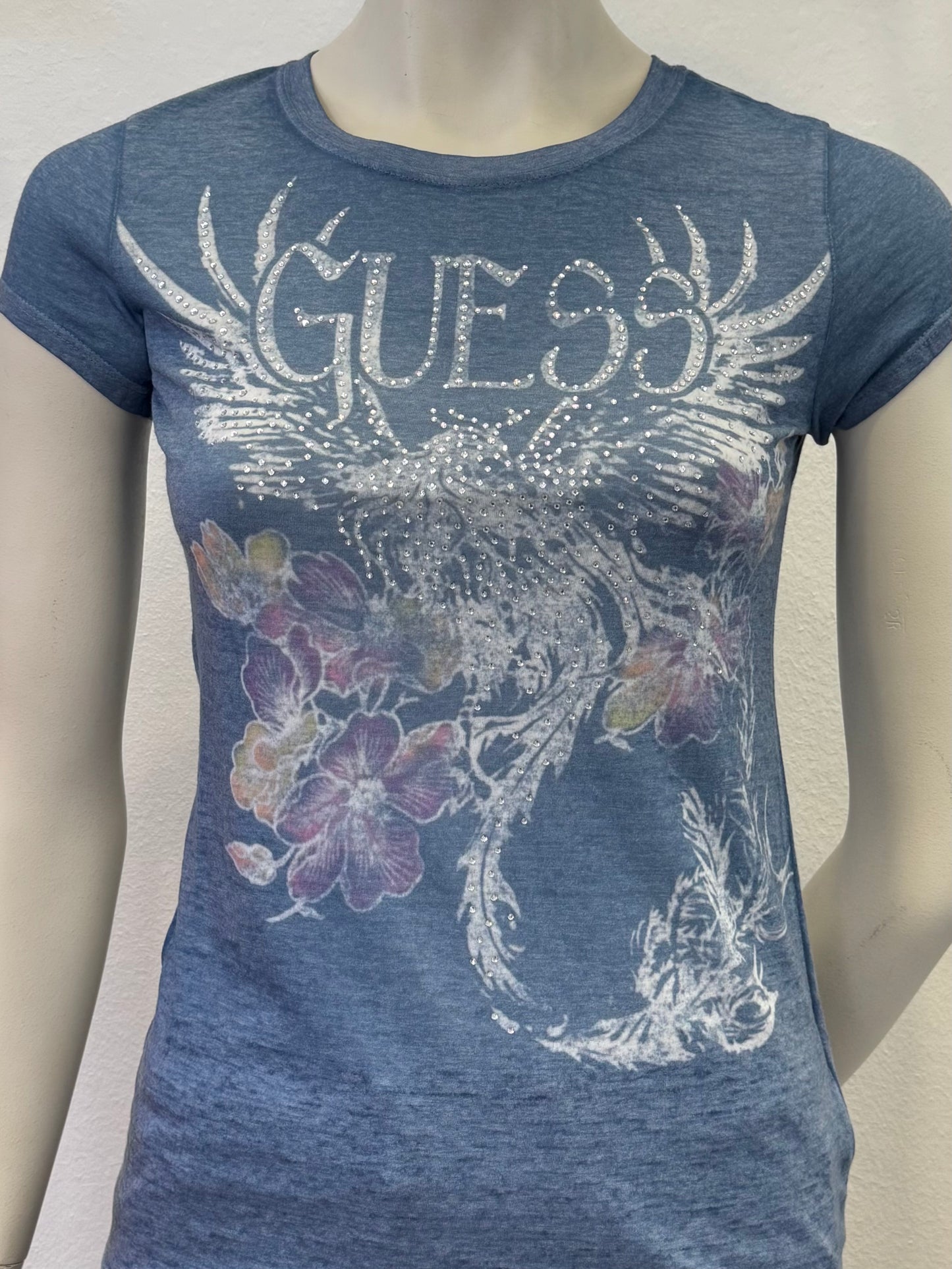 Guess T-shirt blau