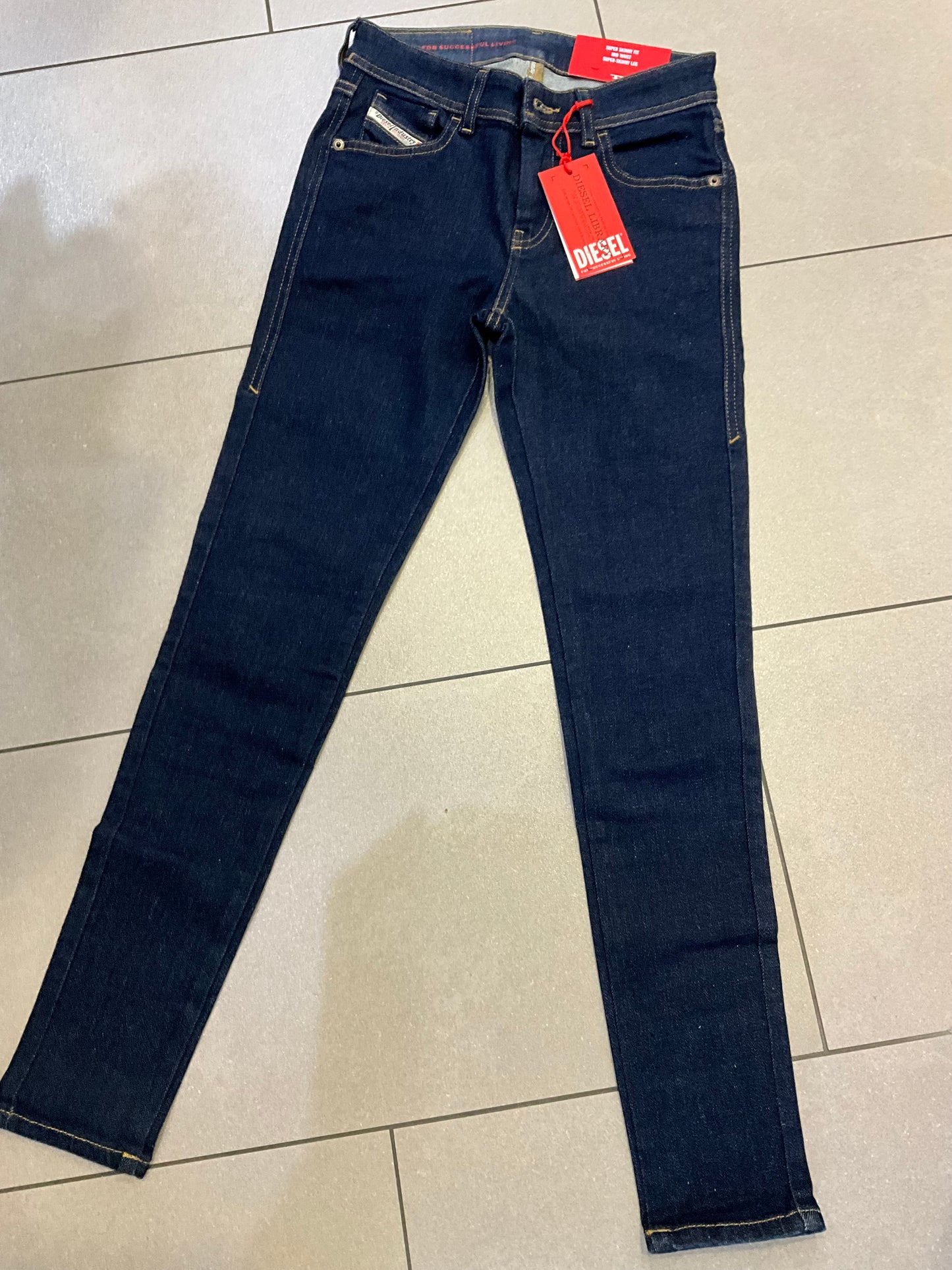 Diesel Jeans Slandy 2017 dunkelblau