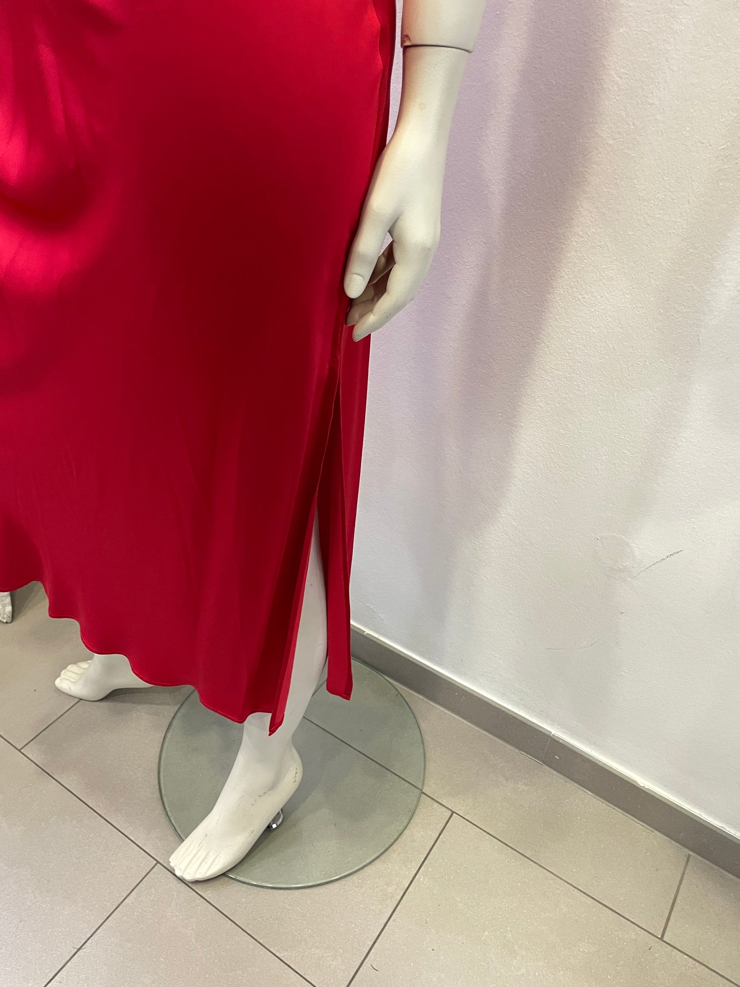 Kleid rot Sommer